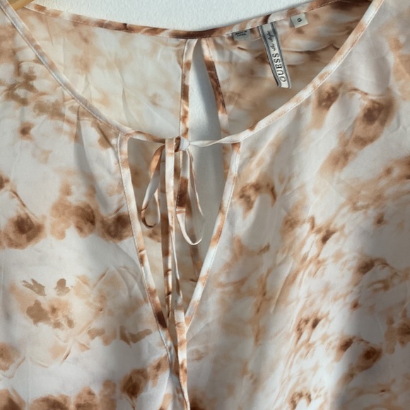 Guess Sheer Long Sleeve Blouse.  Size S - Picture 3 of 7